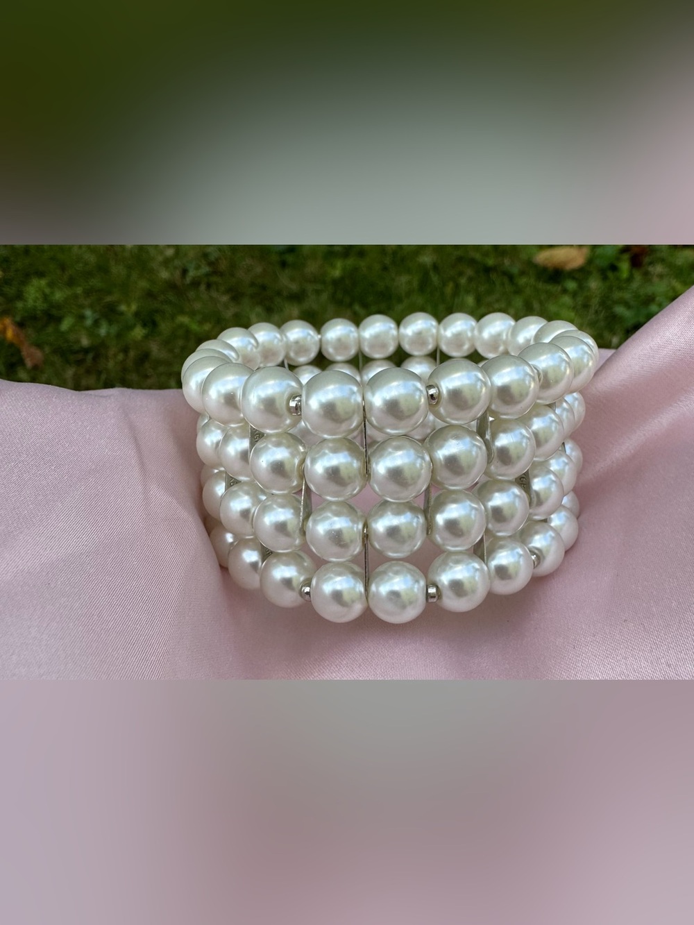 Quality Faux Pearl Bracelet